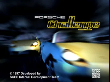 Porsche Challenge (JP) screen shot title